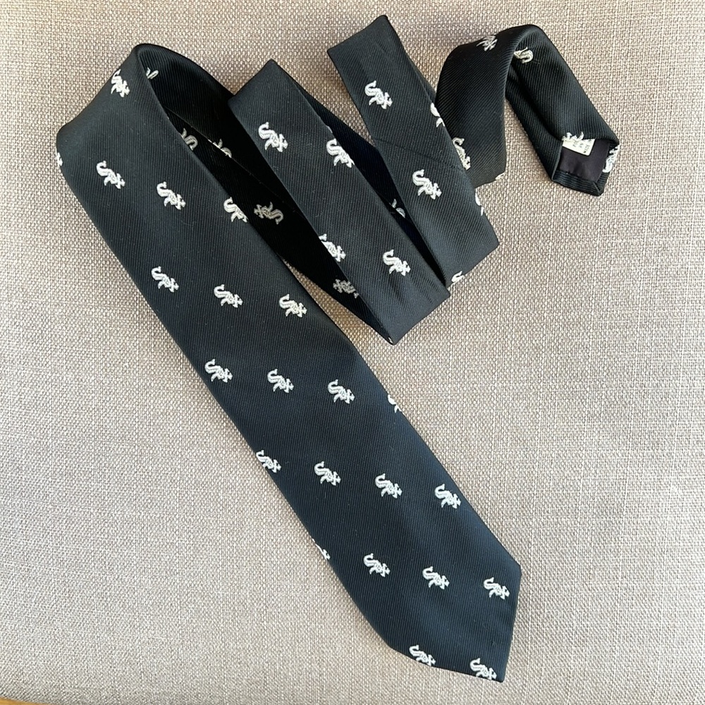 Tie USA Made  By Ralph Marlin Chicago White Sox Baseball Men's Neck Tie